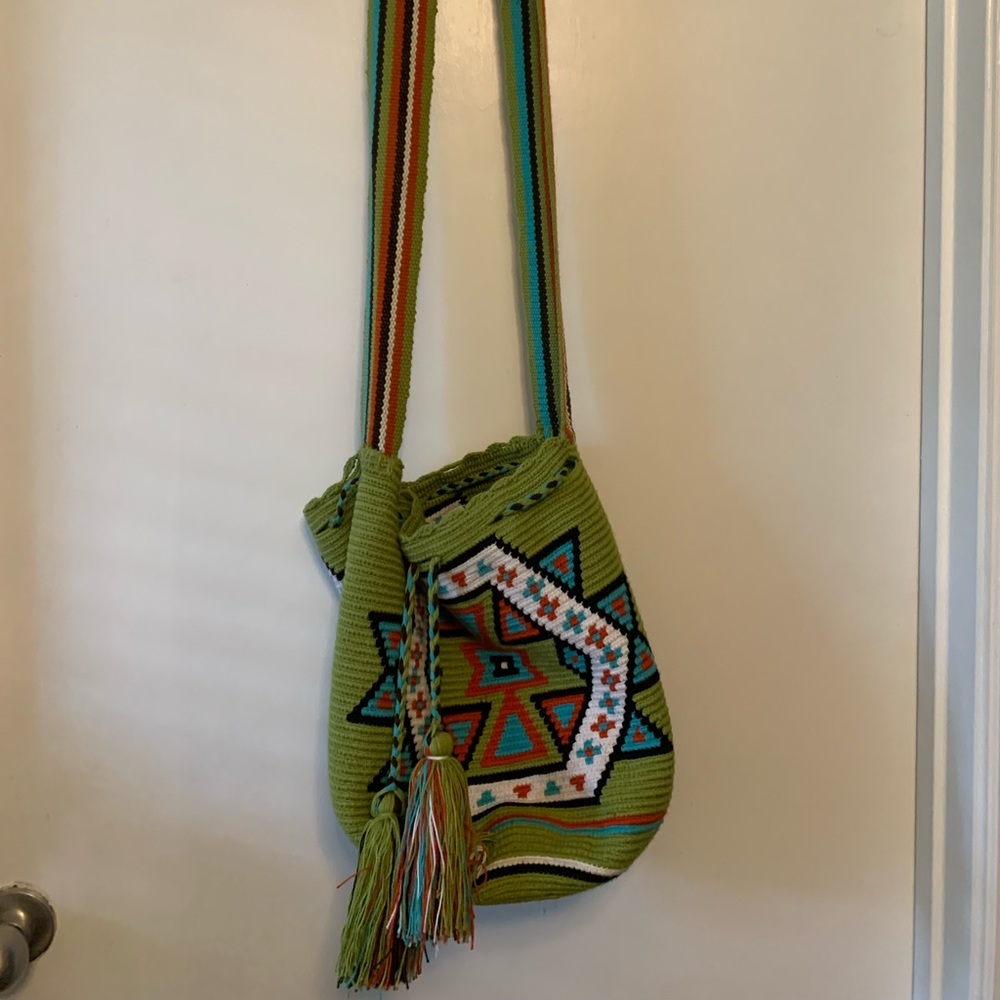 Authentic Colombian handmade tote bag